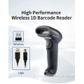 POS 1D Wireless Barcode Scanner QR Scanners Industry